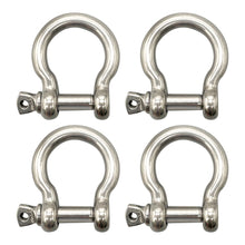 Load image into Gallery viewer, ACY Marine 316 Stainless Shackles 4 pack