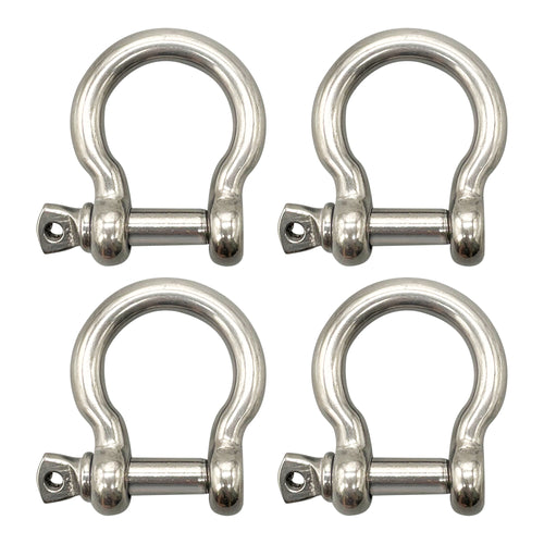 ACY Marine 316 Stainless Shackles 4 pack
